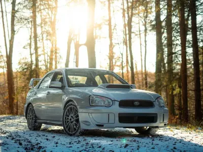 Gebraucht Subaru Impreza 300 PS (220 kW) 2003 Silber Limousine