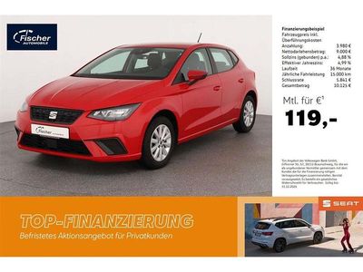 Gebraucht Seat Ibiza Style 95 PS (69 kW) 2022 Rot Kleinwagen