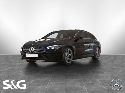 Gebraucht Mercedes CLA200 AMG 163 PS (119 kW) 2023 Unilack nachtschwarz Kombi