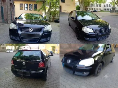 Gebraucht VW Polo 60 PS (44 kW) 2007 Schwarz Kleinwagen