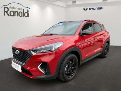 gebraucht Hyundai Tucson N Line 4WD 2.0 CRDi++Erste Hand++Scheckheft++Pano!++AHK!