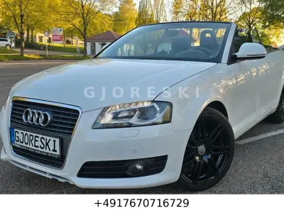 Brugt Audi A3 Cabriolet Ambition 140 HK (102 kW) 2009 Hvid Cabriolet
