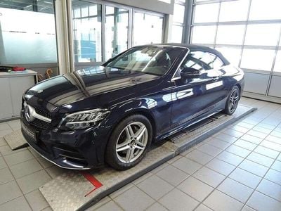 Gebraucht Mercedes C180 AMG 156 PS (114 kW) 2021 Cavansitblau metallic Cabrio