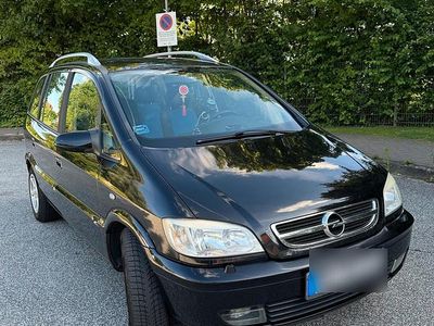 Schwarz Gebraucht 2005 Opel Zafira Van / Kleinbus | 1.800 € (Etwas zu teuer)