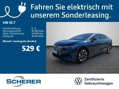 Second-hand VW ID.7 Pro 210 kW (286 CP) 2025 Albastru Berlinǎ