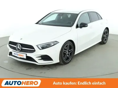 Gebraucht Mercedes A200 AMG line 150 PS (110 kW) 2022 Weiß Limousine