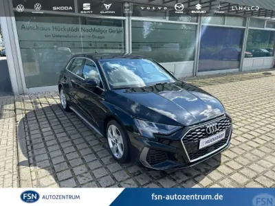 Gebraucht Audi A3 S-Line 150 PS (110 kW) 2023 Schwarz (mythosschwarz metallic) Limousine