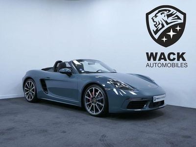 Gebraucht Porsche 718 Boxster S Chrono 349 PS (256 kW) 2017 Blau Cabrio