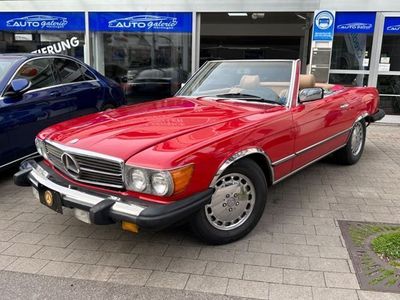 gebraucht Mercedes SL380 Cabrio /Klima/Servo/Vollleder/Neues Dach/