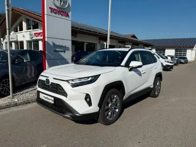 Gebraucht Toyota RAV4 Hybrid Lounge 222 PS (163 kW) 2025 Weiß SUV
