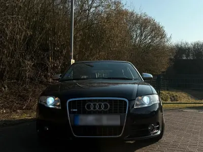Używany Audi A4 Cabriolet S-line plus 163 KM (119 kW) 2009 Czarny Kabriolet