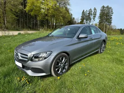 Brugt Mercedes C220 170 HK (125 kW) 2015 Sølv Sedan