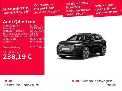Gebraucht Audi Q4 e-tron Ambiente 150 kW (204 PS) 2023 Mythosschwarz metallic SUV