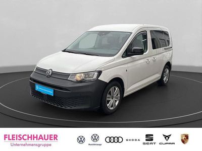 Gebraucht VW Caddy Basis 122 PS (89 kW) 2021 Weiss Van / Kleinbus