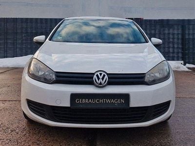Gebraucht VW Golf VI Trendline 110 PS (80 kW) 2009 Weiß Kleinwagen
