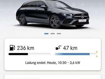 Gebraucht Mercedes CLA250e 160 PS (117 kW) 2022 Schwarz Limousine