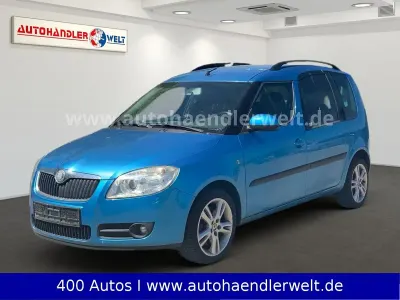 Gebraucht Skoda Roomster Comfort 105 PS (77 kW) 2007 Blau Van / Kleinbus