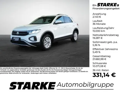 Gebraucht VW T-Roc Life 150 PS (110 kW) 2022 Pure white SUV