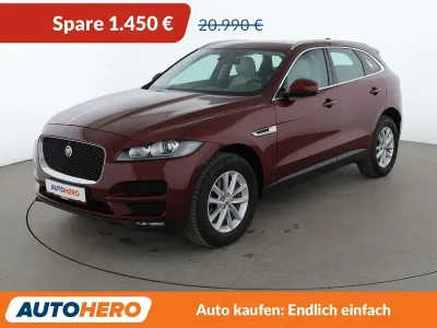 Gebraucht Jaguar F-Pace Portfolio 300 PS (220 kW) 2016 Rot SUV