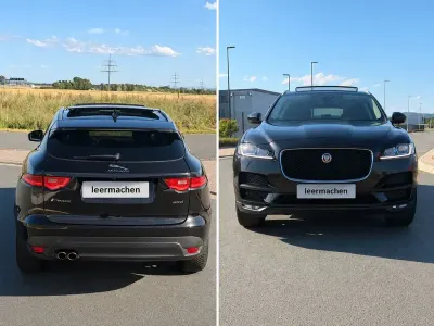 Gebraucht Jaguar F-Pace Portfolio 168 PS (123 kW) 2017 Schwarz SUV
