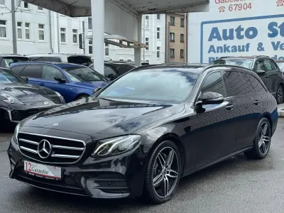 Używany Mercedes E220 AMG line 194 KM (142 kW) 2017 Czarny Kombi