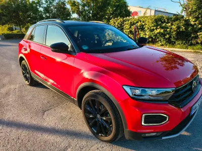 Używany VW T-Roc Sport 150 KM (110 kW) 2022 Czerwony SUV