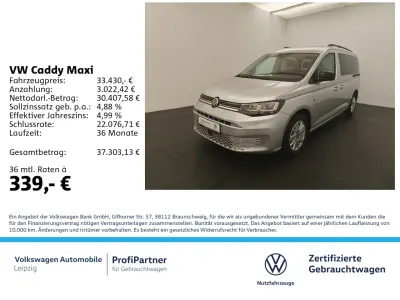Gebraucht VW Caddy Maxi Life Life 116 PS (85 kW) 2025 Silber Van / Kleinbus