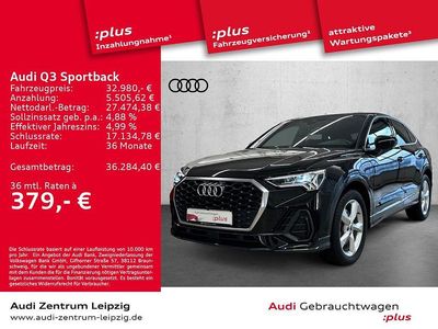 Gebraucht Audi Q3 Sportback Business 245 PS (180 kW) 2022 Schwarz SUV
