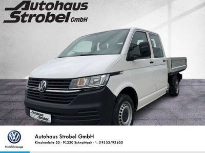 gebraucht VW Transporter Prtische 2.0 TDI DOKA LR "Eco Profi" AHK Klima elektr. Spiegel + FH