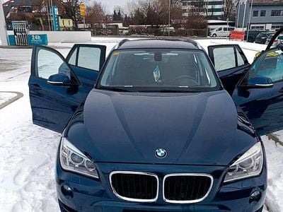 Second-hand BMW X1 Sport Line 184 CP (135 kW) 2014 Albastru SUV