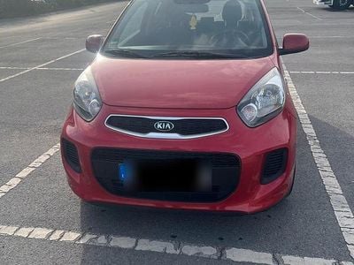 Gebraucht Kia Picanto 69 PS (50 kW) 2015 Rot Kleinwagen