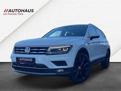 Gebraucht VW Tiguan Allspace Highline 190 PS (139 kW) 2018 Weiß SUV