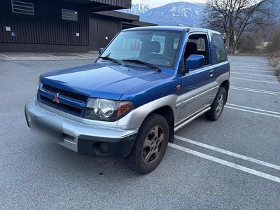Gebraucht Mitsubishi Pajero 120 PS (88 kW) 2000 Blau SUV