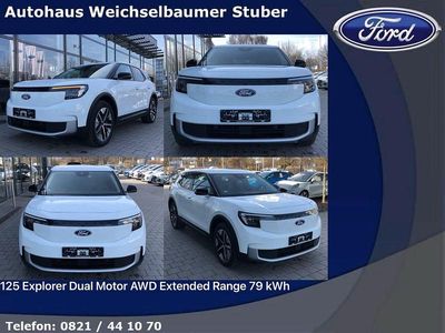 Gebraucht Ford Explorer Extended Range 250 kW (340 PS) 2025 Weiß SUV