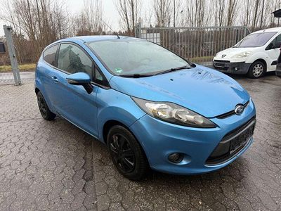 Gebraucht Ford Fiesta Trend 97 PS (71 kW) 2009 Blau Kleinwagen