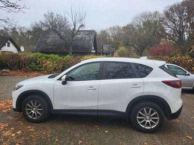 Gebraucht Mazda CX-5 Exclusive-Line 150 PS (110 kW) 2015 Weiß SUV