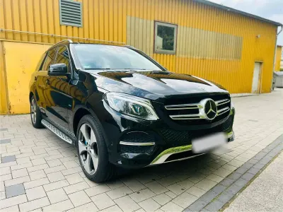 Brugt Mercedes GLE500 AMG line 333 HK (244 kW) 2016 Sort SUV