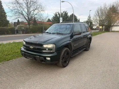 Usata Chevrolet TrailBlazer LT 273 CV (200 kW) 2003 Verde SUV