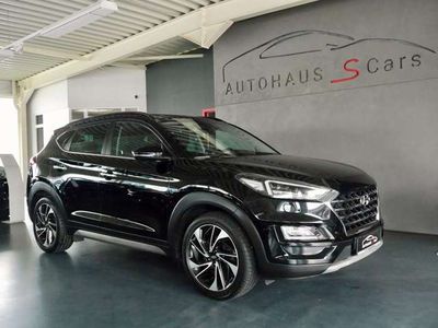 gebraucht Hyundai Tucson Premium 4WD*Pano*Leder*Facelift*Spur*