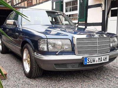 Gebraucht Mercedes 380 SE 204 PS (150 kW) 1981 Blau Limousine