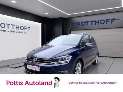 Gebraucht VW Golf Sportsvan Highline 131 PS (96 kW) 2018 Blau Van / Kleinbus