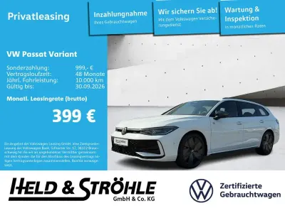 Gebraucht VW Passat R-line 193 PS (141 kW) 2025 Pure white Kombi