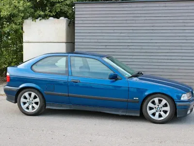 Gebraucht BMW 316 105 PS (77 kW) 1999 Blau Coupé