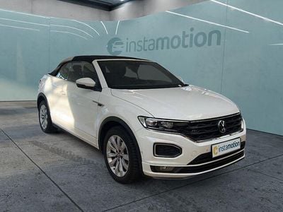 Gebraucht VW T-Roc Cabriolet R 150 PS (110 kW) 2021 Weiß Cabrio