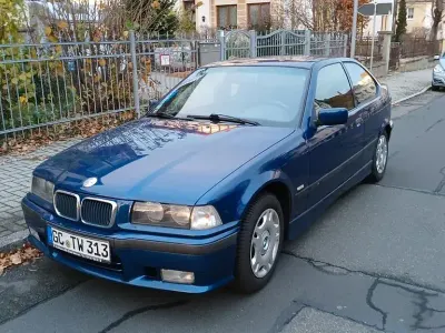 Gebraucht BMW 316 Compact Sport Line 102 PS (75 kW) 1999 Blau Kleinwagen