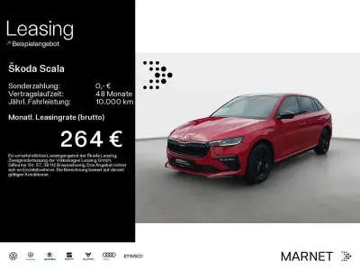 Gebraucht Skoda Scala Monte Carlo 150 PS (110 kW) 2024 Velvetrot premium metallic Kleinwagen
