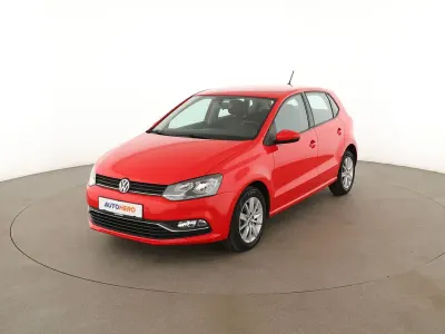 Gebraucht VW Polo Comfortline 2016 Rot Limousine