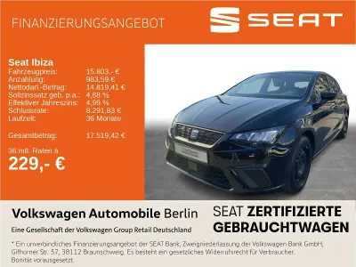 Second-hand Seat Ibiza Style 110 CP (80 kW) 2023 Negru Hatchback