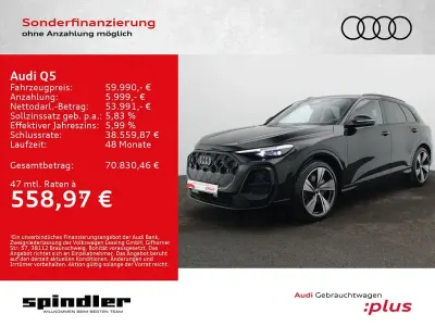 Gebraucht Audi Q5 Edition .1 204 PS (150 kW) 2025 Mythosschwarz metallic SUV