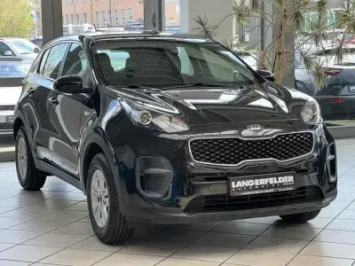 Brugt Kia Sportage Edition 7 132 HK (97 kW) 2018 Sort SUV
